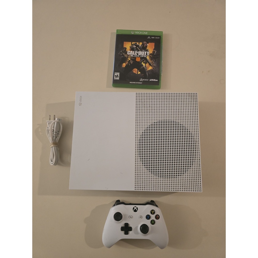Microsoft Xbox One S 500GB Console w/ Original Controller Bundle